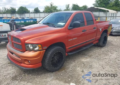 2005 Dodge Ram 1500 Slt/Laramie из США, поврежденный, VIN 1D7HA18D85J564158